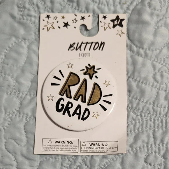 Rad Grad Button - Picture 1 of 2
